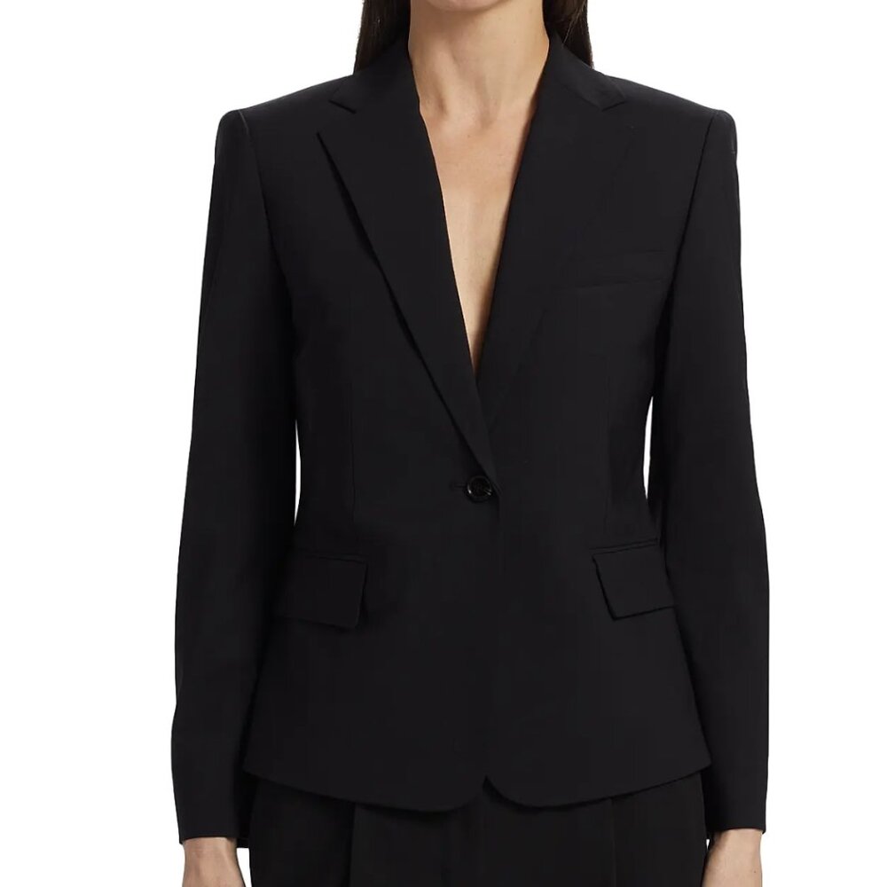 Theory  Slim-Fit Wool Single-Breasted Gabe B Jacket